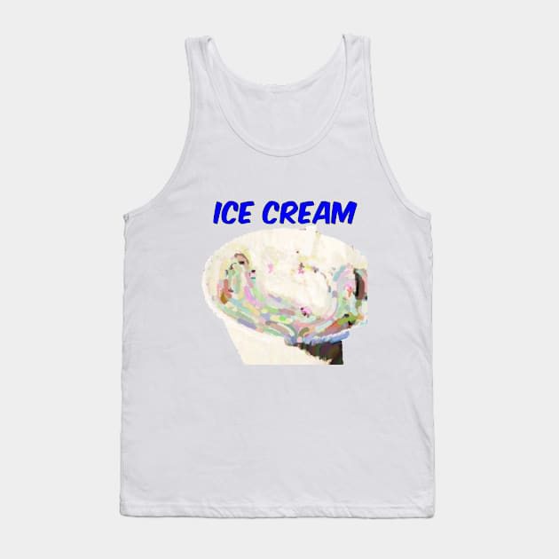 Ice Cream Tank Top by LordSelrahc